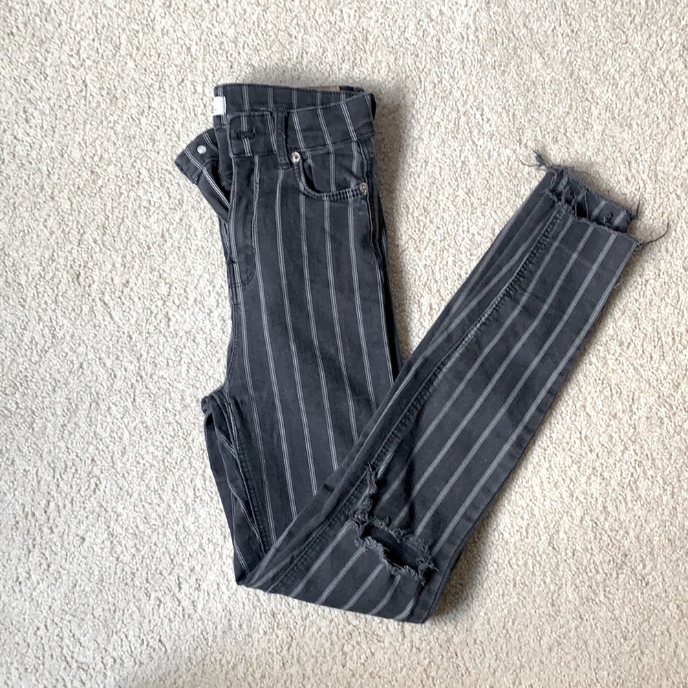 Bershka super high rise jeans